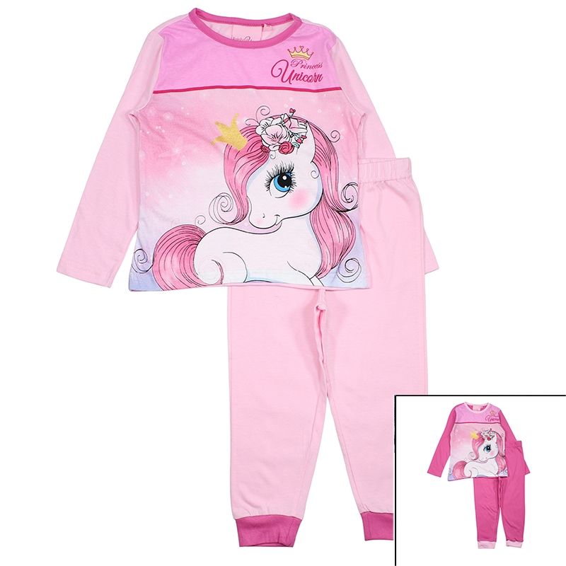 Pyjama coton Fille Unicorn