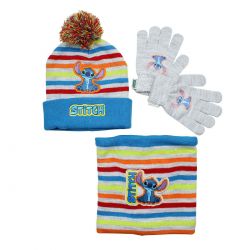 Bonnet gants snood Lilo & Stitch