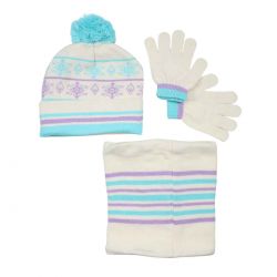 Bonnet gants snood La Reine des Neiges