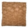 Faux fur cushion with 450g filling 45x45