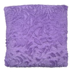 Faux fur cushion with 450g filling 45x45