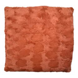 Faux fur cushion with 450g filling 45x45