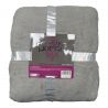 Texture flannel blanket+sherpa 150x200