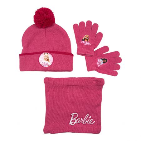 Bonnet Gants Snood Fille Barbie