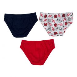 Lot de 3 slips Spiderman