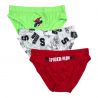 Lot de 3 slips Spiderman