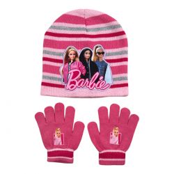 Bonnet Gants Fille Barbie