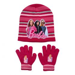 Bonnet Gants Fille Barbie