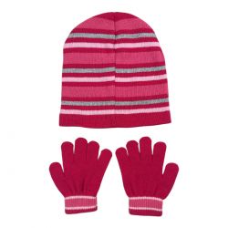 Bonnet Gants Fille Barbie