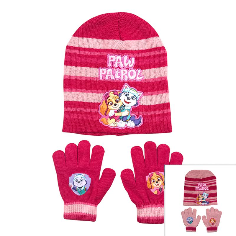 Bonnet Gants Fille Paw Patrol