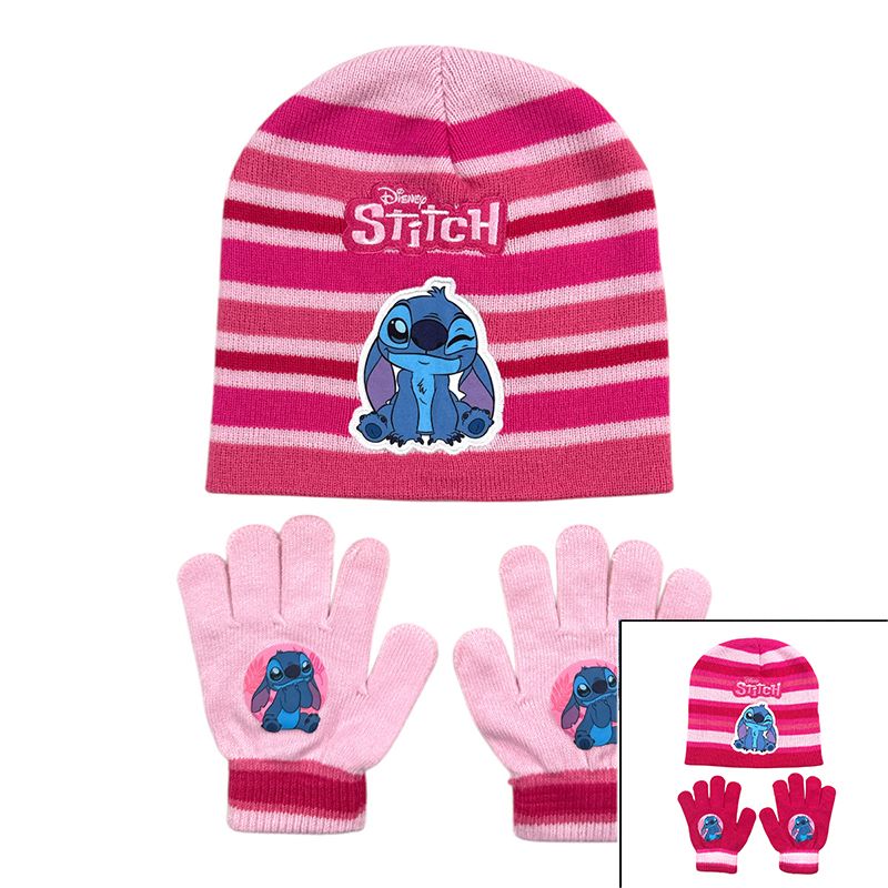 Bonnet Gants Fille Lilo & Stitch