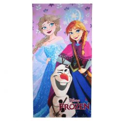 Serviette polyester La Reine des neiges