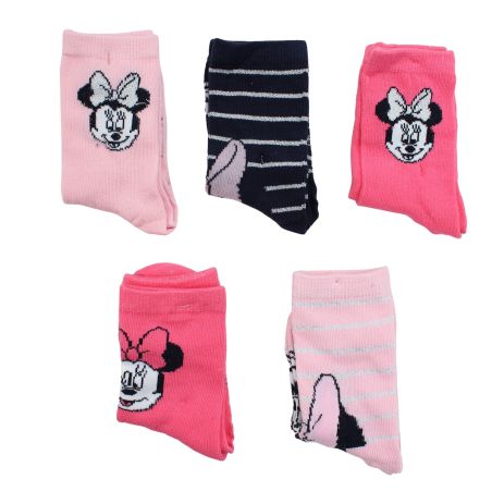 Lot de 10 paires de chaussettes Minnie 