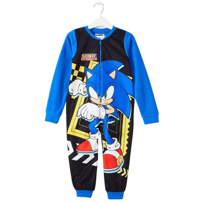 Combinaison Pyjama polaire Sonic