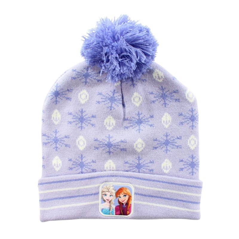 Bonnet avec pompon La Reine des Neiges