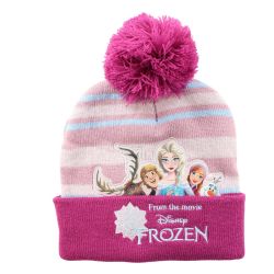 Bonnet avec pompon La Reine des Neiges