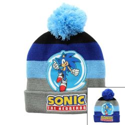 Bonnet avec pompon Sonic