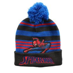 Bonnet avec pompon Spiderman