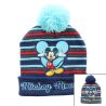 Bonnet avec pompon Mickey