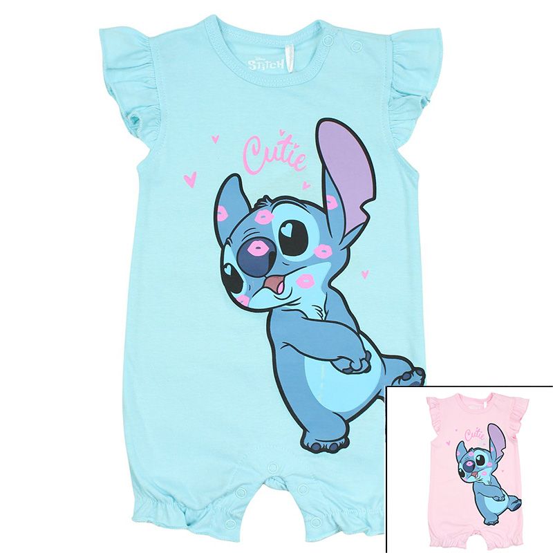 Combishort bebe sur cintre Lilo et Stitch