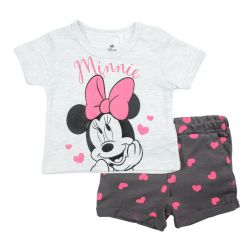 Ensemble bébé sur cintre Minnie.