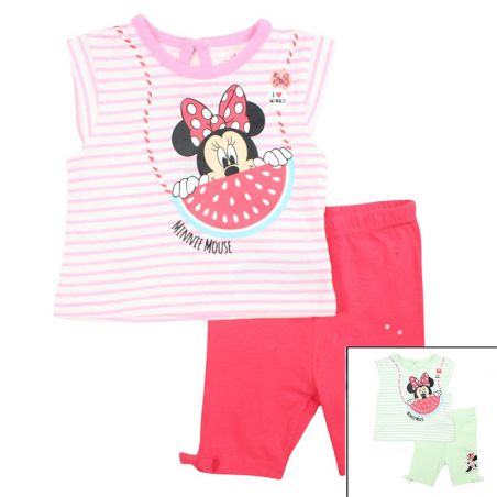 Ensemble bébé sur cintre Minnie.