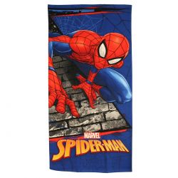 Serviette polyester spiderman.